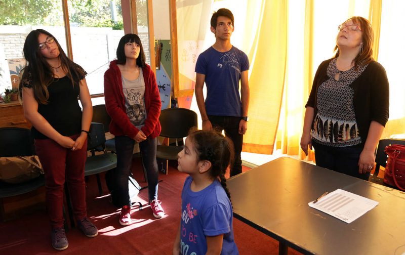 Extecu le pone ritmo a Machalí con talleres musicales