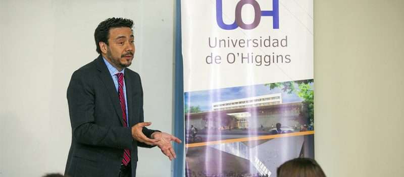 Fiscal Regional dictó charla a estudiantes de Derecho de la Universidad de O’Higgins