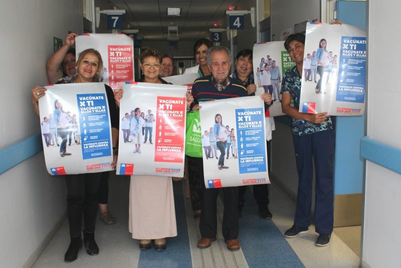 Refuerzan el llamado a vacunarse contra la Influenza en esta época otoñal