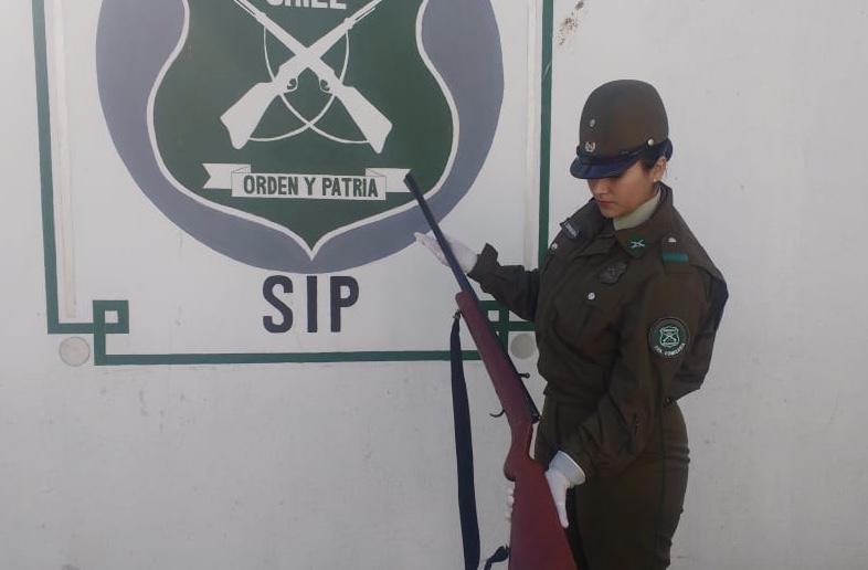 Detienen a sujeto portando escopeta en las cercanías de Jardín Infantil