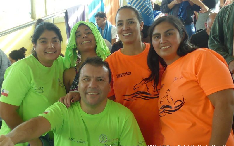 Las mujeres de Máster Sexta Machalí dijeron presente en la Copa Peñalolen de Natación