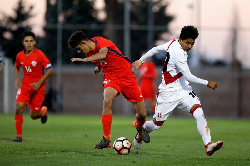 La Roja Sub 17 derrotó a Perú en Rancagua