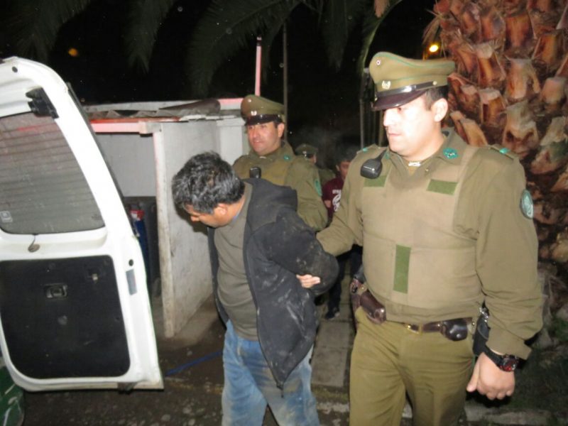 Carabineros Machalí detiene a dos sujetos en el sector Nogales