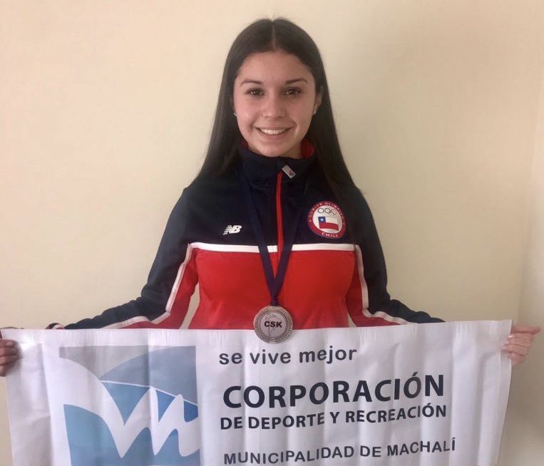 Machalina es Vicecampeona Sudamericana de Karate
