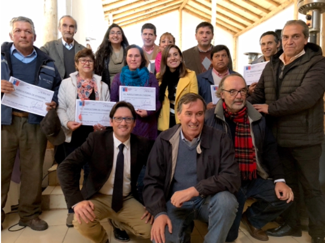 Ministerio de Agricultura entregó más de 100 millones de pesos a pequeños agricultores de la región de O’Higgins