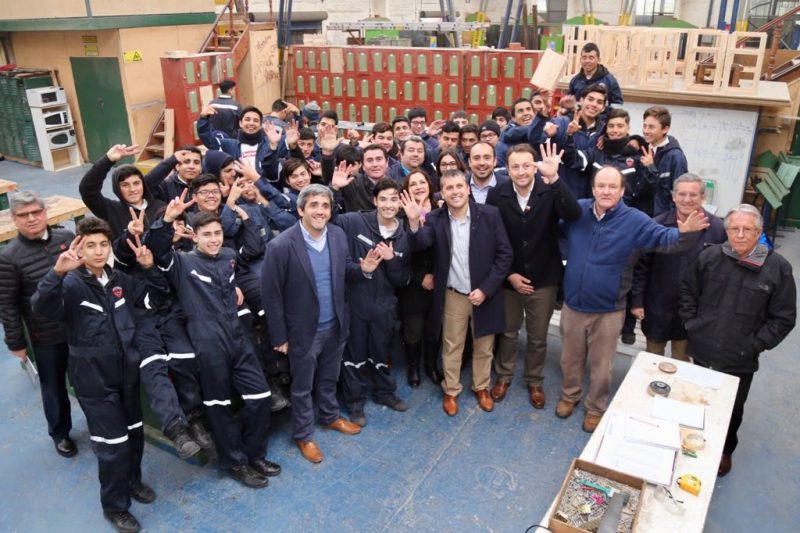 Grandes noticias: Intendente Masferrer anunció inversión de $14 mil millones para reposición del Liceo Industrial de San Fernando