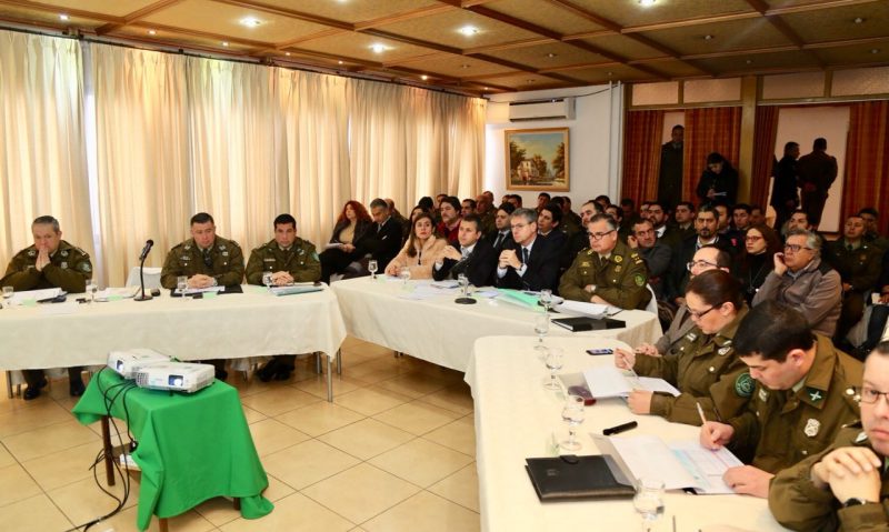 Intendente lideró reunión de STOP para mejorar la seguridad en la región de O’Higgins