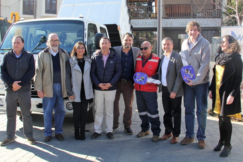 Nuevos vehículos potenciarán labores de aseo y ornato en Machalí