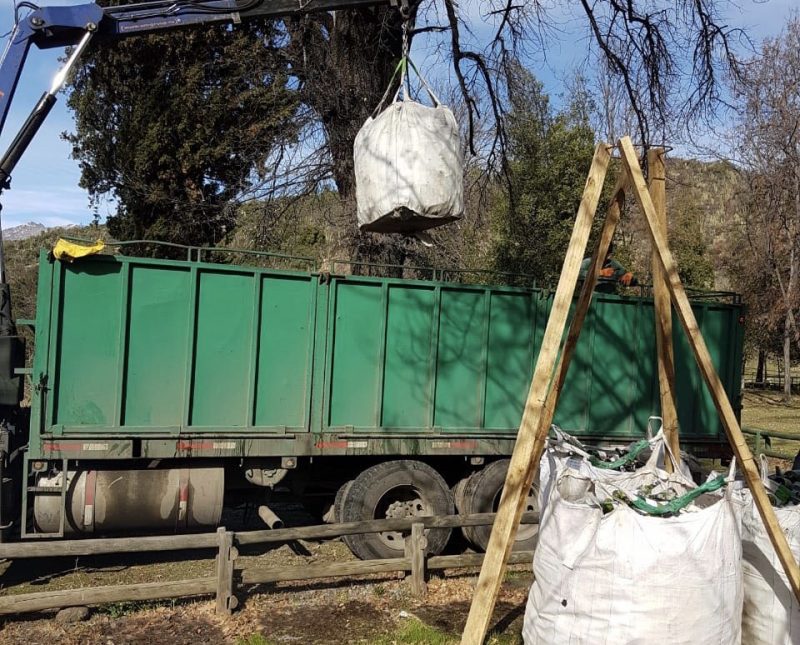 Reserva Nacional Río de los Cipreses recicló 7.5 toneladas de vidrio