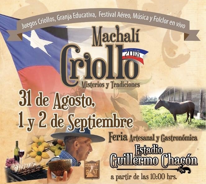 El viernes comienza el Machalí Criollo 2018