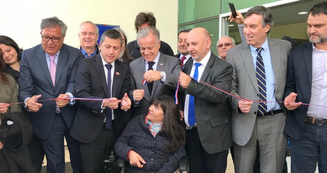 Ministro Emilio Santelices inauguró moderno Cesfam Dr. Juan Chiorrini en Rancagua