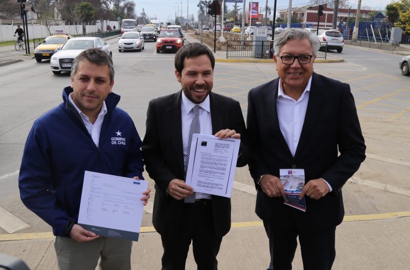 Dirigentes destacan y valoran rápidos avances en nueva vía Machalí-Rancagua
