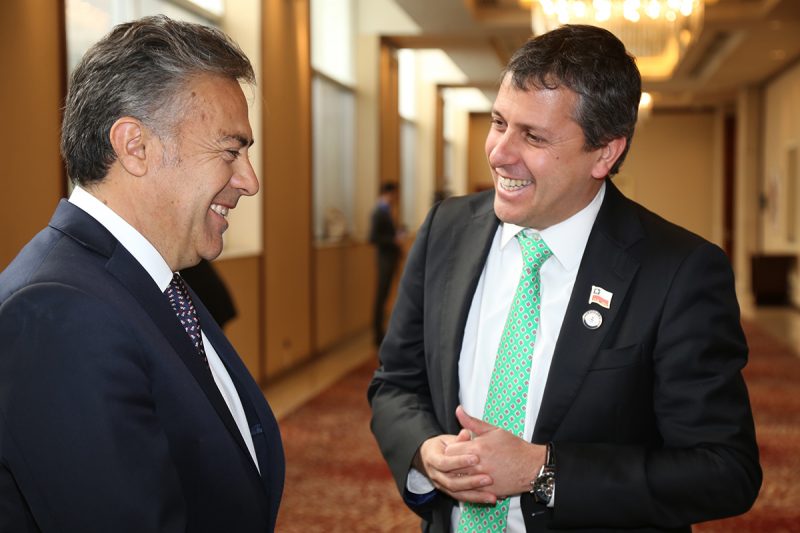 En histórico encuentro Intendente Masferrer y Gobernador de Mendoza sellan compromiso por Paso Las Leñas