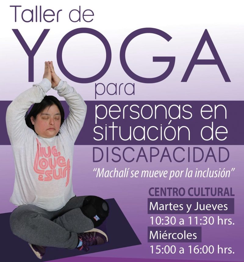 Machalí crea Taller Gratuito de Yoga Inclusivo