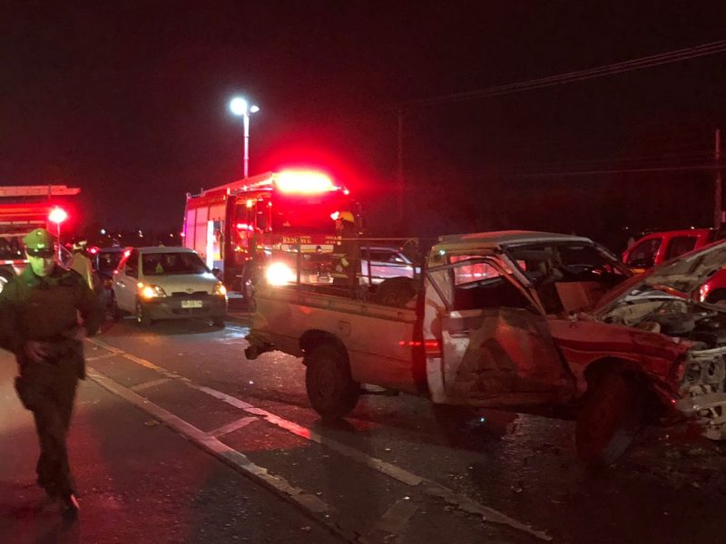 Choque en cruce San Joaquín de Los Mayos deja 4 heridos