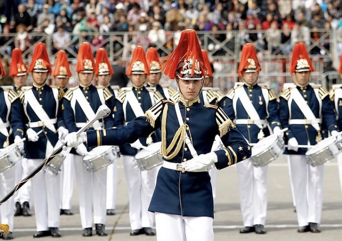Escuela Militar se presentará en Coya con motivo de la Batalla de Rancagua