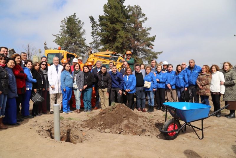 Subsecretario Castillo e Intendente Masferrer dan el vamos a obras del nuevo Cesfam 2 de Rancagua