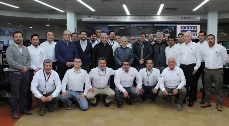 Presidente del Directorio de Codelco visitó El Teniente