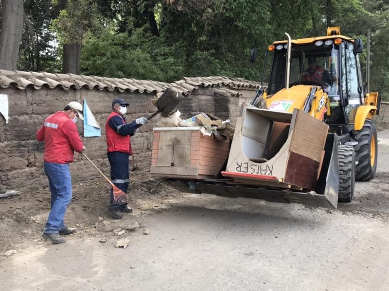Municipalidad retira las casas de perros y gatos desde El Cristo de La Hacienda