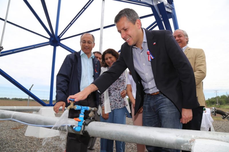 Intendente Masferrer inaugura anhelado sistema de Agua Potable Rural en Palmilla