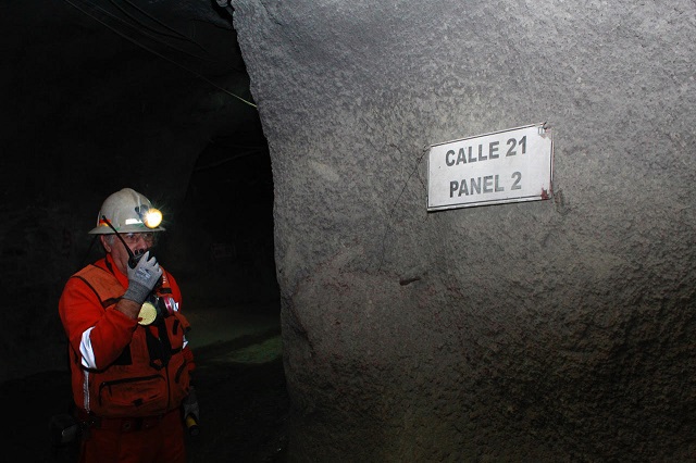 El Teniente habilita Panel 2 de Mina Esmeralda