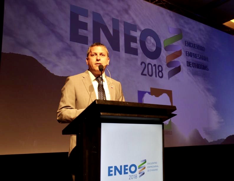 ENEO 2018: Intendente Masferrer reafirma importancia de la alianza público-privada para que O’Higgins siga en la senda del crecimiento