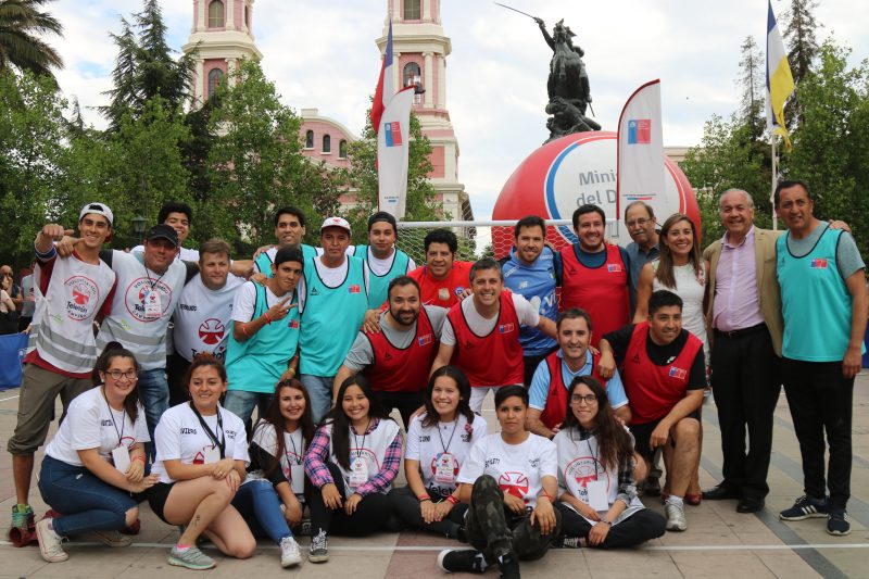 Autoridades movieron la pelota para apoyar a la Teletón en O’Higgins