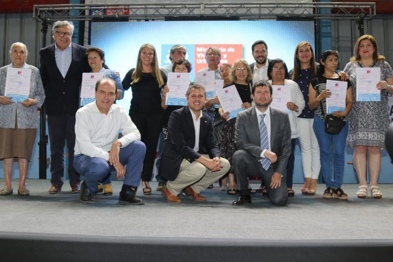 Familias de Machalí reciben su subsidio de mejoramiento término en el marco del Plan de Descontaminación Atmosférica