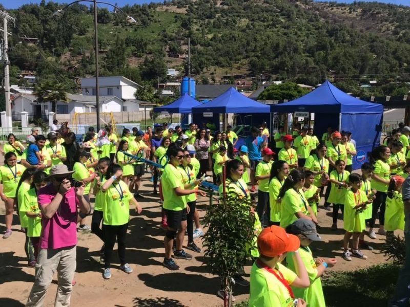 Runners disfrutaron de los hermosos paisajes de Coya