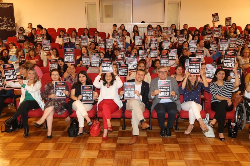 Intendente Masferrer lidera lanzamiento de campaña Tolerancia Cero a la Violencia Contra la Mujer