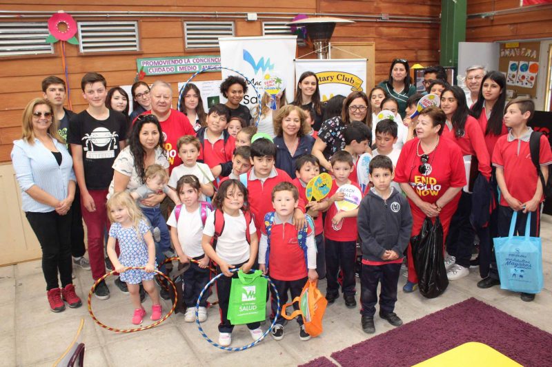 Salud Machalí y Rotary Club San Juan fomentan la promoción de estilos de vida saludables en Chacayes
