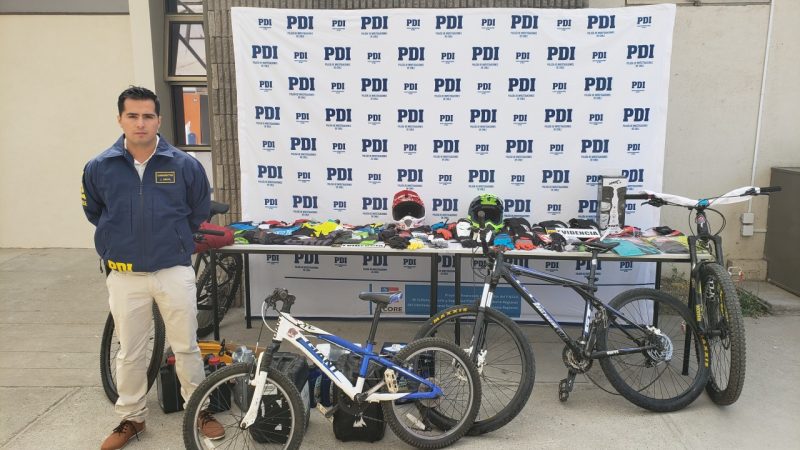 Dos detenidos por robo que afectó a tienda especializada de bicicletas de Machalí
