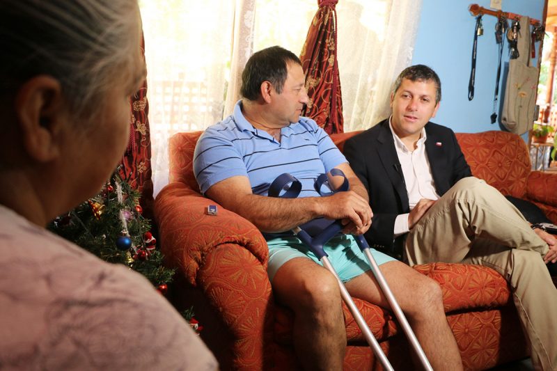 José Alfredo Fuentes es uno de los beneficiados del Programa Prótesis de Cadera