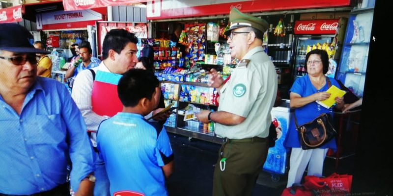 CARABINEROS LLAMA A EVITAR EL USO DE FUEGOS ARTIFICIALES DURANTE LAS FIESTAS DE FIN DE AÑO