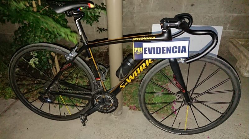PDI recupera bicicleta cuyo valor supera los $3 millones