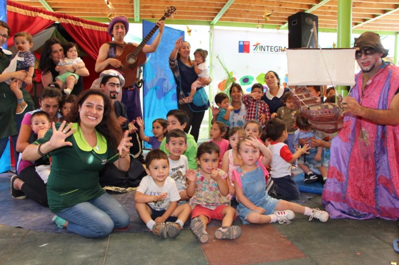 Más de 600 niños de 11 comunas disfrutan con “Vacaciones en mi Jardín”