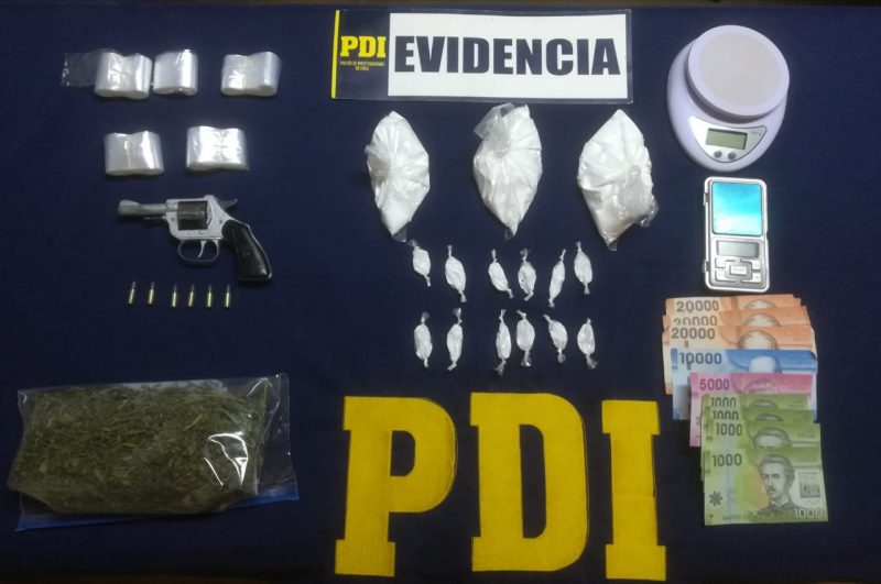 Requinoa: padre e hijo son detenidos por tráfico de drogas