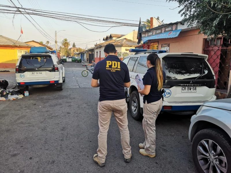 Rancagua: investigan posible ajuste de cuentas en homicidio ocurrido este domingo en el sector poniente