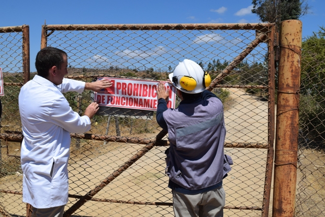 Marchigue: seremi de Salud prohíbe funcionamiento a Fundición de Plomo