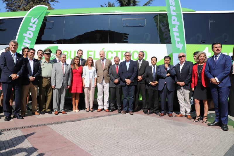 La electromovilidad llega a O’Higgins con el primer bus eléctrico interurbano del país