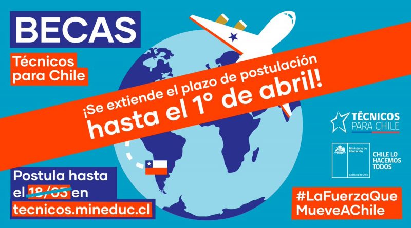 El lunes vence plazo para postular a becas para estudiar en el extranjero