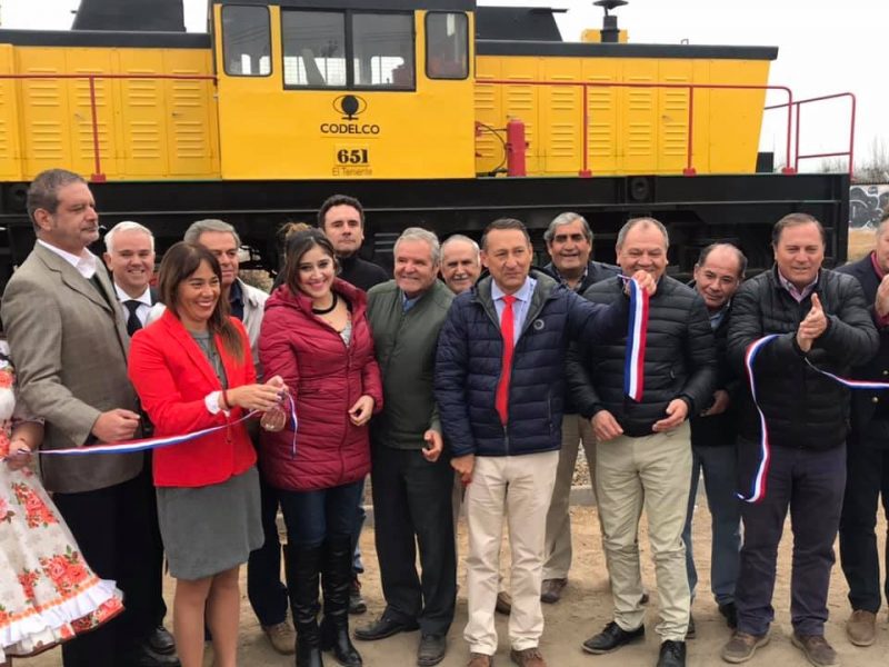 Machalí: inauguran locomotora de Av. San Juan