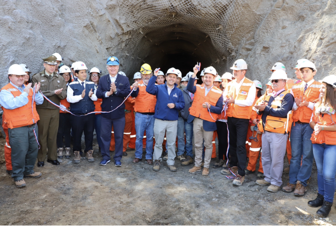 Rancagua: Inauguran túnel minero para fines educativos financiado por Gobierno Regional