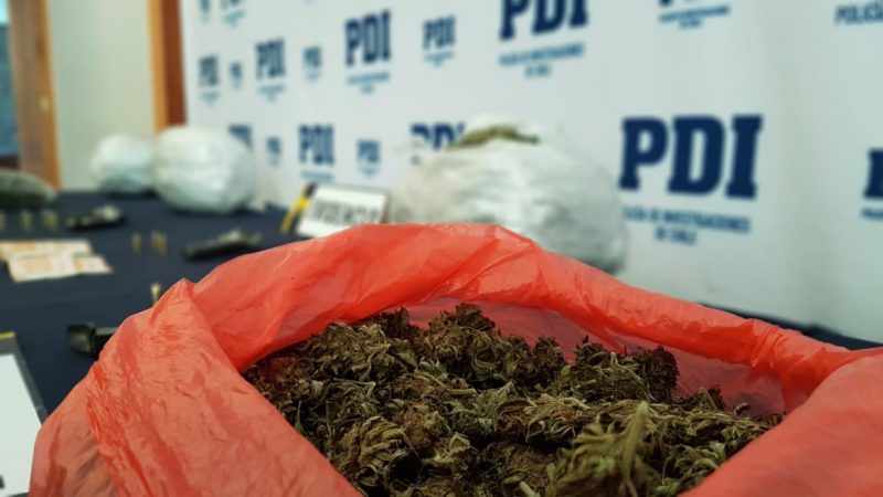 PDI DESARTICULA BANDA DEDICADA A LAS QUITADAS  DE DROGAS