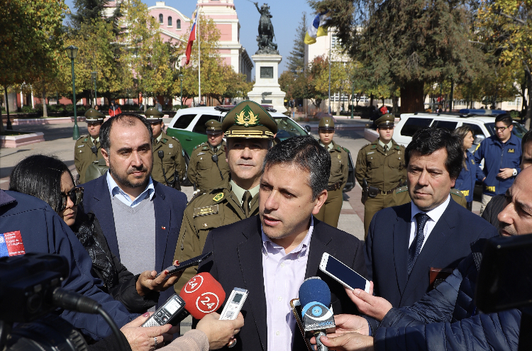 O’Higgins: última encuesta de seguridad presenta disminución de delitos en hogares y la sensación de inseguridad