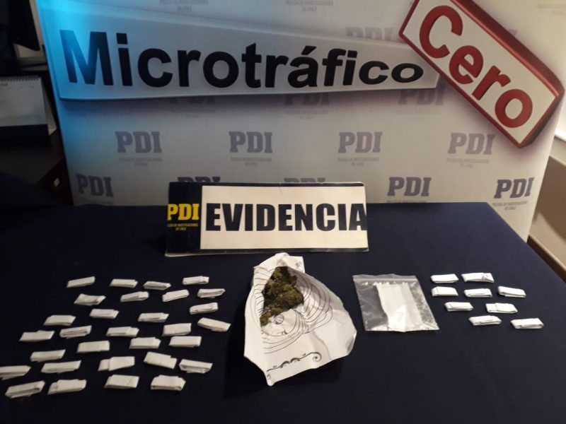Pichilemu: detienen a dos personas por tráfico