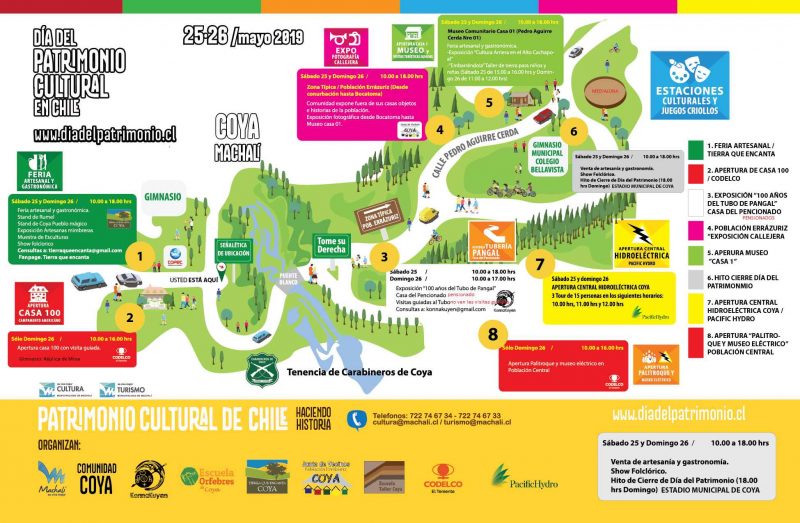 CON VARIADOS PANORAMAS CULTURALES Y GRATUITOS COYA CELEBRARÁ EL DÍA DEL PATRIMONIO