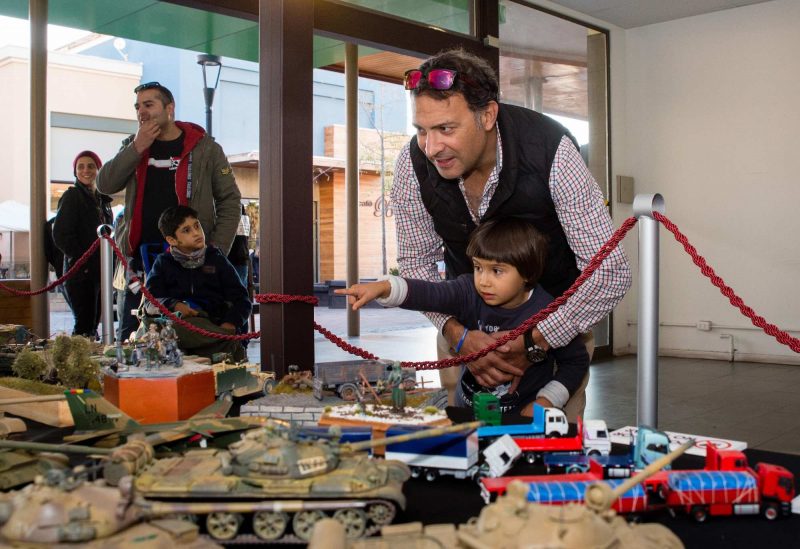 Grupo de Modelistas de Rancagua presentó sus trabajos a la comunidad Machalina