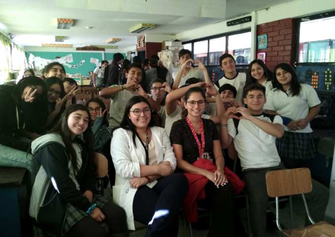 Salud Machalí: realizan charla sobre educación sexual a alumnos del Colegio San Francisco