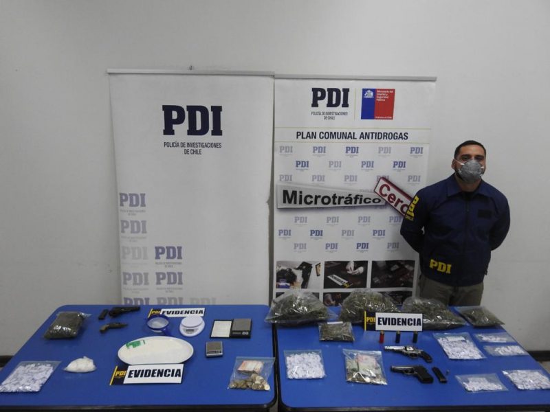 PDI DE RENGO DESARTICULA BANDA DE MICROTRAFICANTES Y DETIENE A 10 PERSONAS